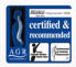 Barredora probada y recomendada de forma independiente por la AGR e.V. (German Association for Healthy Backs)