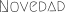 Novedad