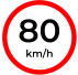 80 km/h