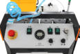 Detalle panel de control Cubo / Cubomatic Sanispray